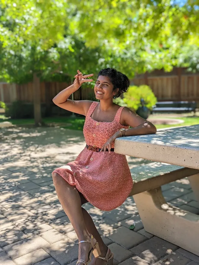 Buttoned sundress